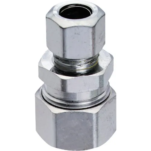456018 Do it 5/8 In. OD Copper Compression to 3/8 In. OD Tube Straight Compression Fitting
