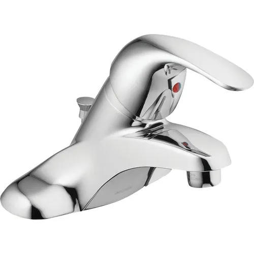 WS84503 Moen Adler 1-Handle Low-Arc Bathroom Faucet with Pop-Up