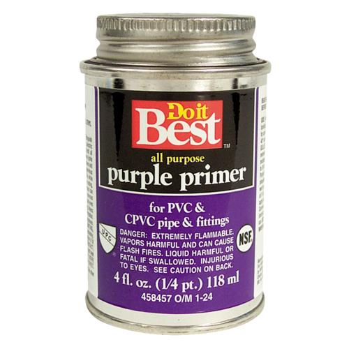 019081-12 Do it Best Purple Pipe and Fitting Primer