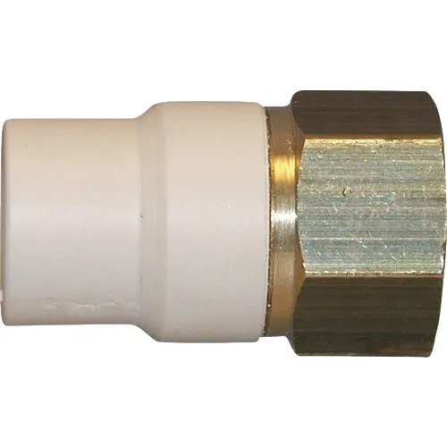 CTS 02105L 0600HA Charlotte Pipe Female to Transition CPVC Adapter