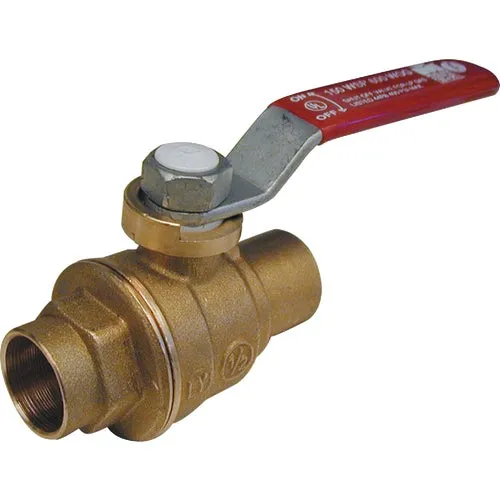 107-453NL ProLine Forged Brass Full Port Ball Valve Solder