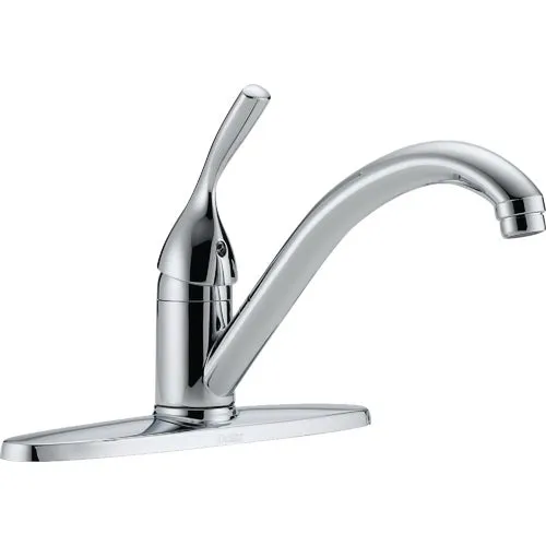 100-DST Delta Classic Single Handle Kitchen Faucet without Sprayer Image
