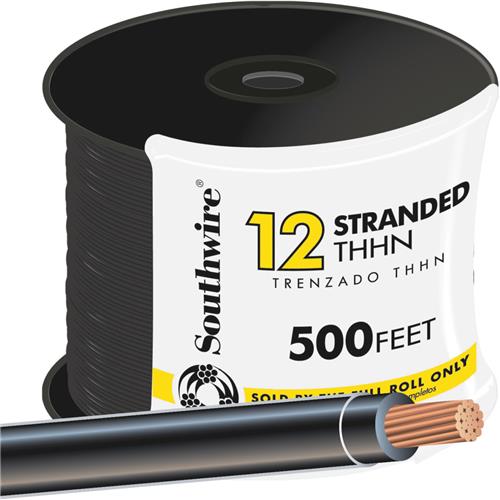 22964158 Southwire 12 AWG Stranded THHN Electrical Wire