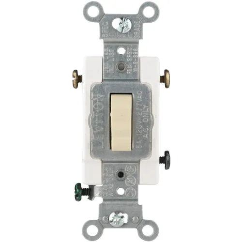 S07-CS315-2IS Leviton Grounded Commercial Grade Quiet 3-Way Switch