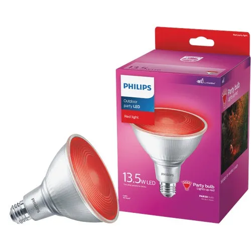 568261 Philips PAR38 Colored LED Floodlight Light Bulb