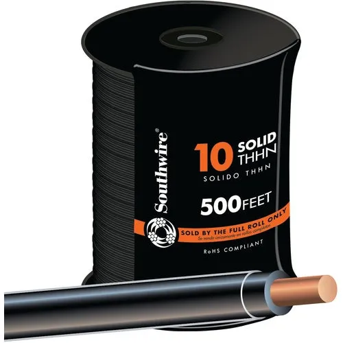 11595657 Southwire 10 AWG Solid THHN Electrical Wire