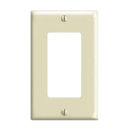 122-80401-0NW Leviton Decora Nylon Decorator Wall Plate