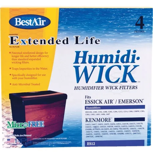 ES12-2 BestAir Extended Life Humidi-Wick ES12 Humidifier Wick Filter