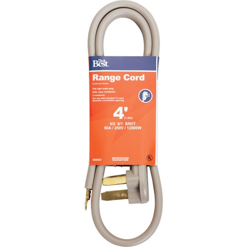 RSC-SRDT-6281-6 Do it Best 3-Conductor Range Cord