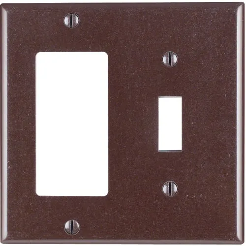 007-80405-T Leviton Decora Combination Wall Plate