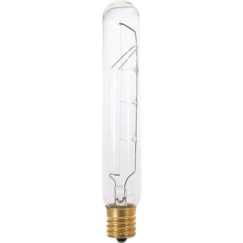 S3281 Satco T6.5 Intermediate Base Incandescent Tubular Light Bulb