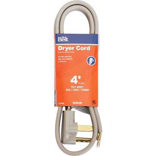 DRC-SRDT-103-6 Do it Best 10/3 Dryer Cord