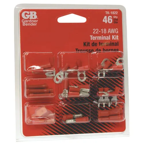 TK-1822 Gardner Bender 46-Piece Wire Terminal Kit