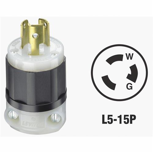 121-02311-0PB Leviton Industrial Grade Locking Cord Plug