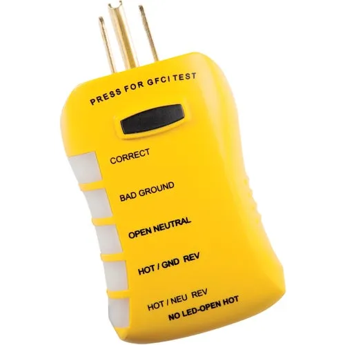HGT6520 Gardner Bender Sperry Plug-In Circuit Tester