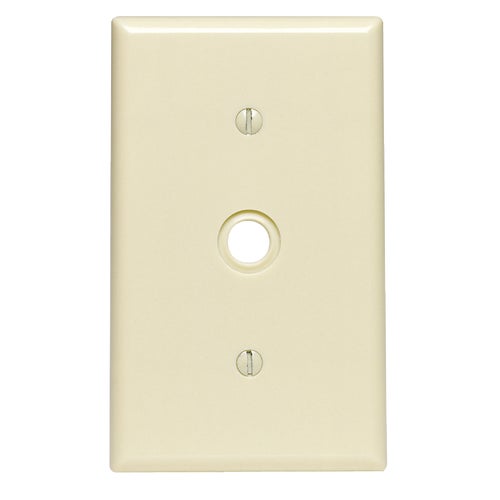 001-86018 Leviton Telephone/Cable Wall Plate With Knockout