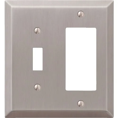 163TRBN Amerelle Combination Wall Plate