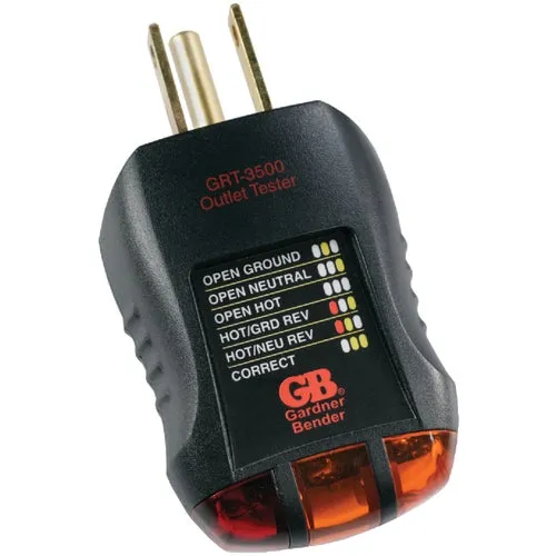 GRT-3500 Gardner Bender Plug-In Circuit Tester