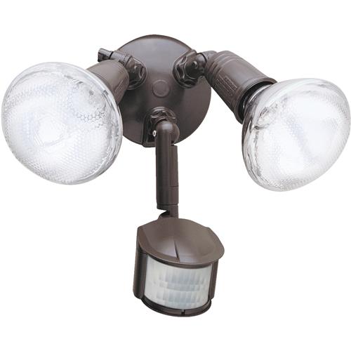 MS185W Halo 180-Degree Incandescent Motion Floodlight Fixture