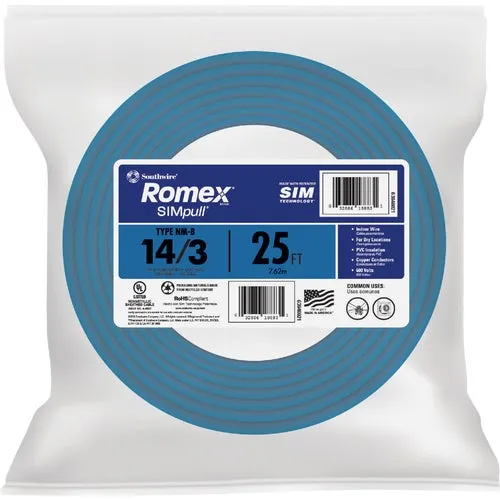 63946821 Romex 14-3 NMW/G Electrical Wire