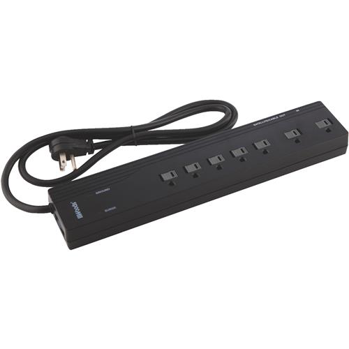 LTS-7PC-C/A14 Do it Best Multimedia With Coax Cable Surge Protector Strip