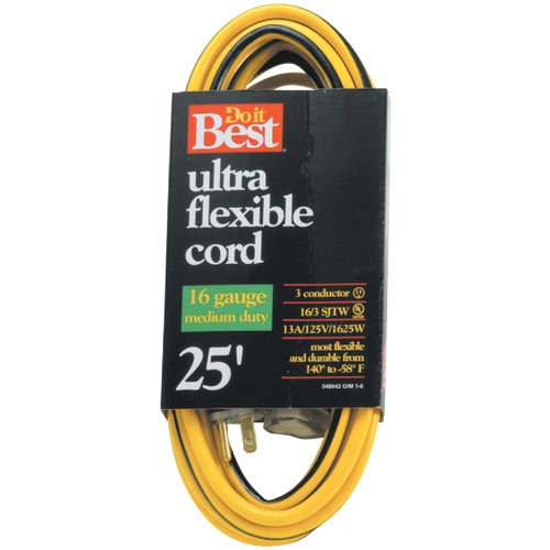 553060 Do it Best 16/3 Medium-Duty Extension Cord