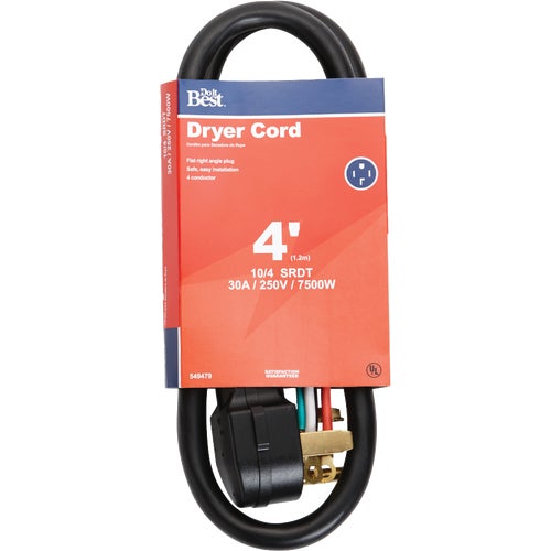 DRC-SRDT-104-4 Do it Best 10/4 Dryer Cord