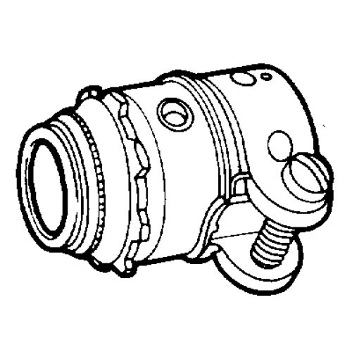 90420 Halex Armored Cable/Flexible Metal Conduit Connector 90420, conduit, connector