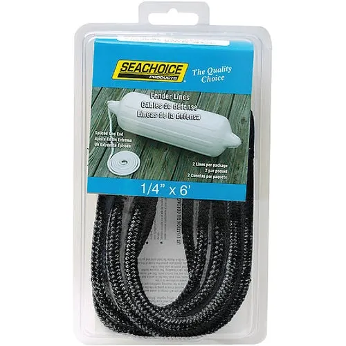40901 Seachoice Double Braided Fender Line