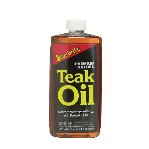 85116 Starbrite Premium Golden Teak Oil Finish