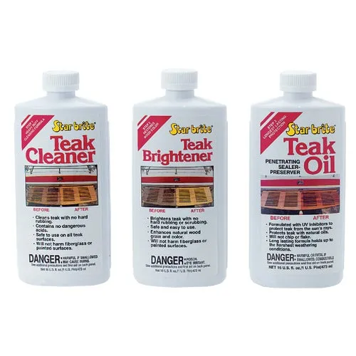 81216 Starbrite Teak Cleaner Care Kit