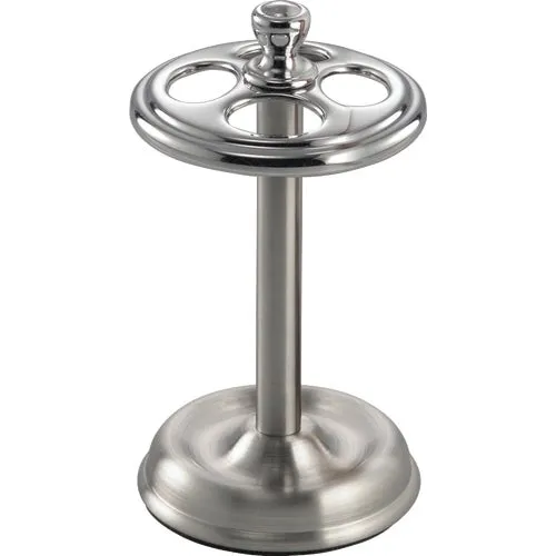 76250 iDesign York Chrome Toothbrush Holder Stand