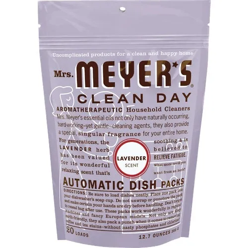 14164 Mrs. Meyers Clean Day Dishwasher Detergent Soap Packs