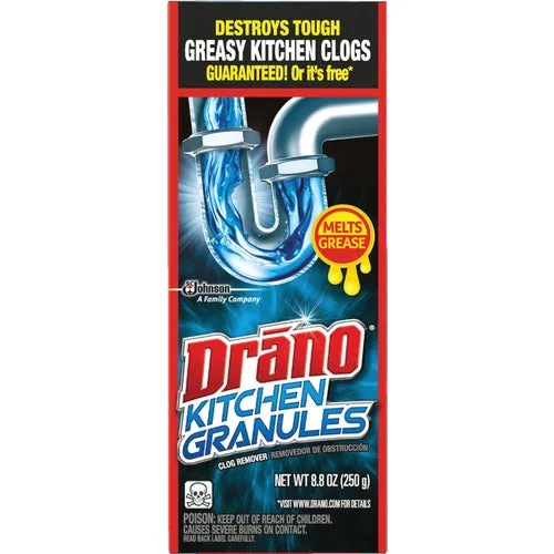 121 Drano Kitchen Granules Drain Opener
