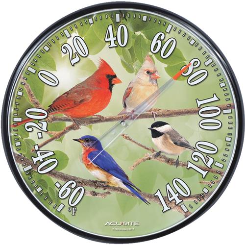 1781 AcuRite Songbird Indoor And Outdoor Thermometer