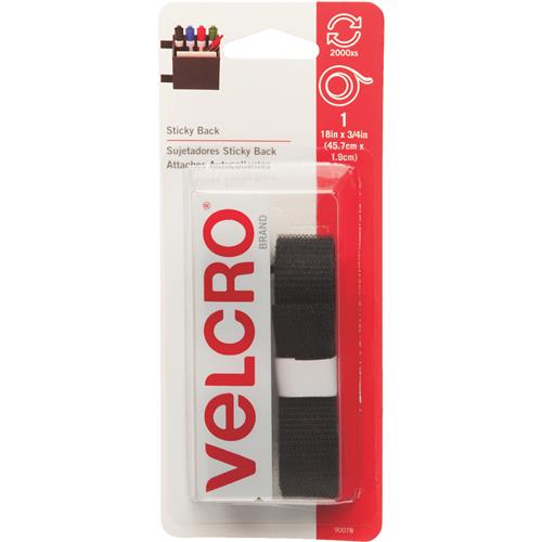 90082 VELCRO Brand Sticky Back Reclosable Hook & Loop Roll