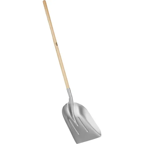 700025 Do it Best Wood Handle Aluminum Scoop Shovel