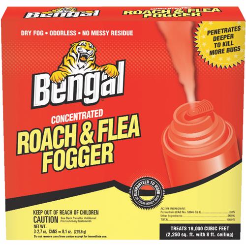 55201 Bengal Roach & Flea Indoor Insect Fogger