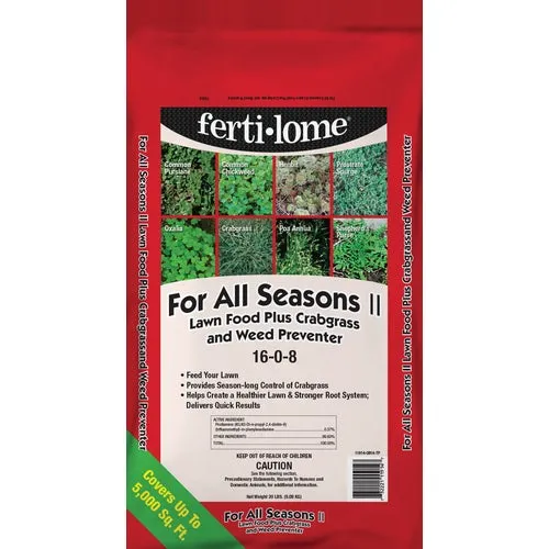 11914 Ferti-lome For All Seasons II Lawn Fertilizer With Crabgrass & Weed Preventer
