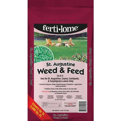 10915 Ferti-lome St. Augustine Weed & Feed Lawn Fertilizer With Weed Killer
