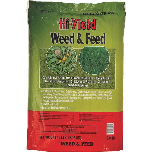 33408 Hi-Yield Lawn Fertilizer With Weed Killer