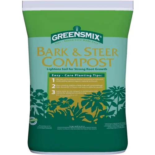 WGM03205 Greensmix Bark & Steer Compost