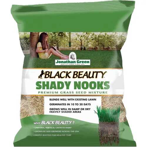 11957 Jonathan Green Black Beauty Shady Nooks Grass Seed Mixture