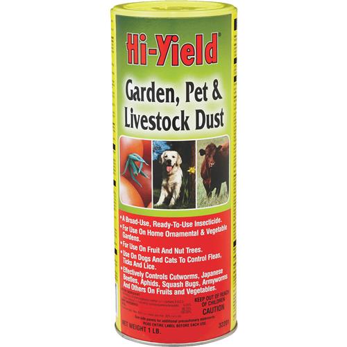 32201 Hi-Yield Pet, Livestock, & Garden Dust Insect Killer