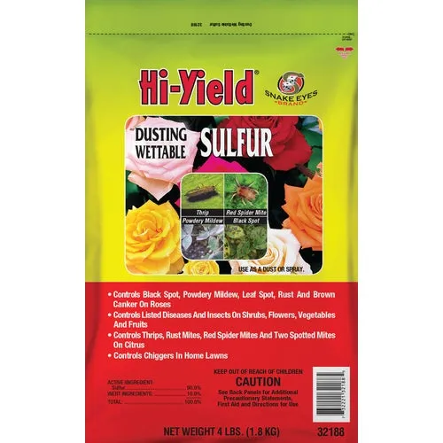 32188 Hi-Yield Dusting Wettable Sulphur Fungicide