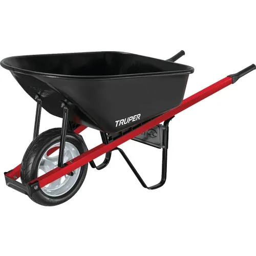 T6-SF Truper Landscaper Steel Wheelbarrow