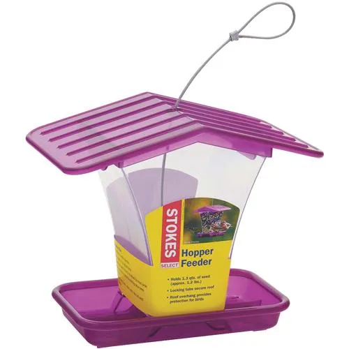 50157-2CT-DI Stokes Select Belle Fleur Hopper Bird Feeder