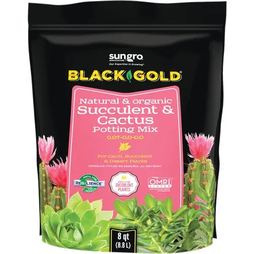 1410602.Q08P Black Gold Cactus Mix Potting Soil