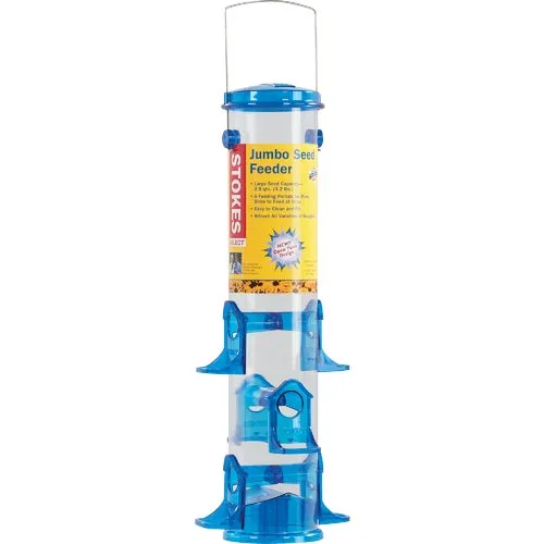 38030-DI Stokes Select Jumbo Seed Tube Bird Feeder
