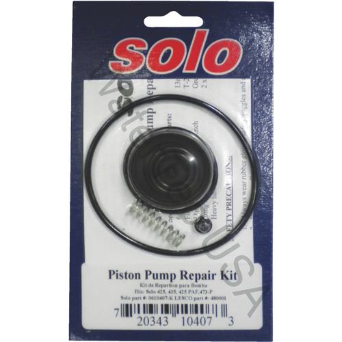 0610407-K Solo Piston Pump Repair Kit